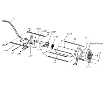 Alegacy Foodservice Products A17T French Fry Cutter Parts