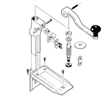 Alegacy Foodservice Products AL020KHP Can Opener, Parts