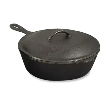 Alegacy Foodservice Products CF8 Cast Iron Fry Pan