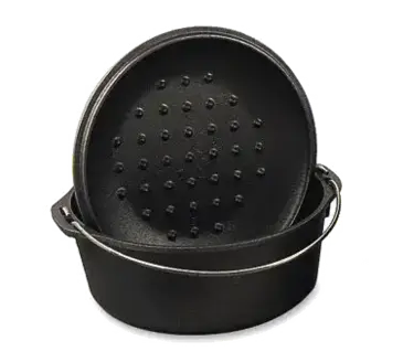 Alegacy Foodservice Products DO8 Cast Iron Dutch Oven