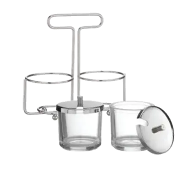 Alegacy Foodservice Products MJ6GR Condiment Caddy, Rack Set