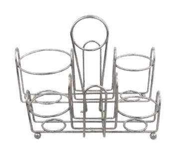 Alegacy Foodservice Products WR4004 Condiment Caddy, Rack Only