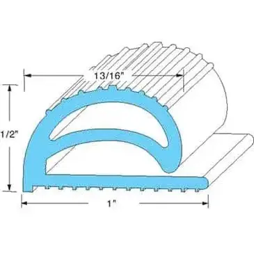 AllPoints Foodservice Parts & Supplies 74-1100 Refrigerator, Door Gasket