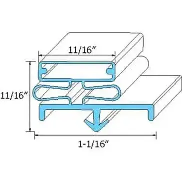 AllPoints Foodservice Parts & Supplies 74-1271 Door Parts