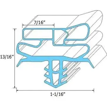 AllPoints Foodservice Parts & Supplies 74-1304 Door Parts