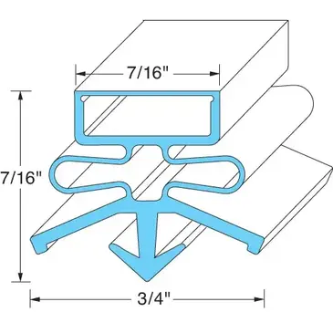 AllPoints Foodservice Parts & Supplies 741347 Gasket, Misc