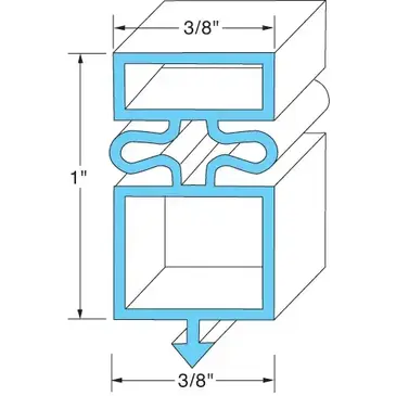 AllPoints Foodservice Parts & Supplies 741349 Gasket, Misc