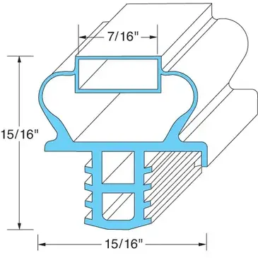 AllPoints Foodservice Parts & Supplies 741368 Gasket, Misc