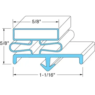 AllPoints Foodservice Parts & Supplies 741448 Gasket, Misc