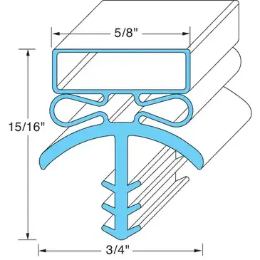 AllPoints Foodservice Parts & Supplies 741450 Gasket, Misc