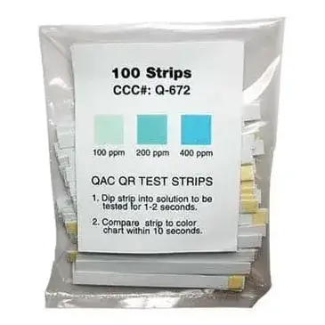AllPoints Foodservice Parts & Supplies 85-1244 Test Strips