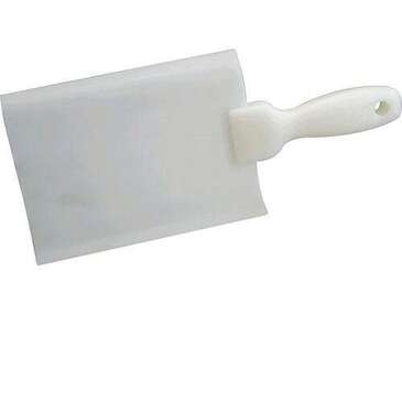 AllPoints Foodservice Parts & Supplies Scraper, 6", White, Polypropylene, For #10 Can, ALL POINTS 1371697