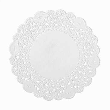 AmerCare Royal Lace Doilies, 4", White, Paper, (1000/Case) AmerCare LD4