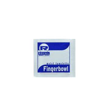 AmerCare Royal Finger Bowl / Moist Towelettes, 6-1/4" x 4-3/4", Tissue Wipe, AmerCare Royal RF1MB