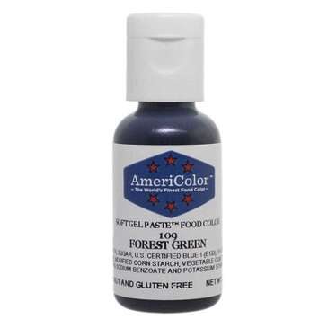 AMERICOLOR CORPORATION Food Coloring, .75 Oz., Forest Green, Americolor 109