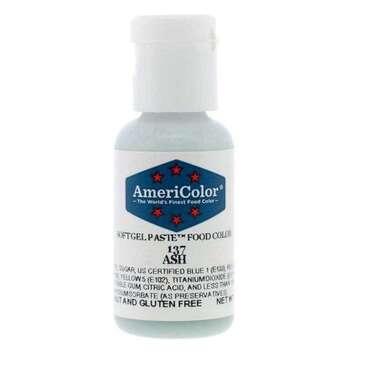 AMERICOLOR CORPORATION Food Coloring, .75 Oz., Ash, Americolor 137