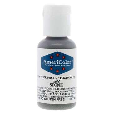 AMERICOLOR CORPORATION Food Coloring, .75 Oz., Stone, Americolor 138