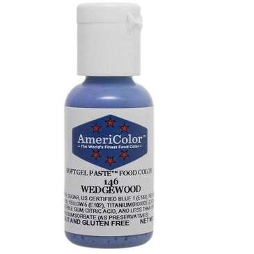 AMERICOLOR CORPORATION Food Coloring, .75 Oz., Wedgewood, Americolor 146