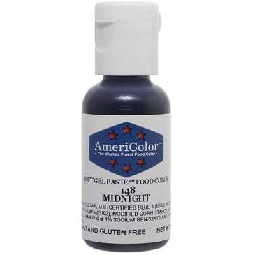 AMERICOLOR CORPORATION Food Coloring, .75 Oz., Midnight, Americolor 148