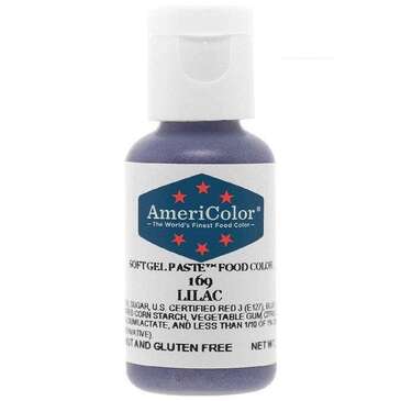 AMERICOLOR CORPORATION Food Coloring, .75 Oz., Lilac, Americolor 169