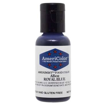 AMERICOLOR CORPORATION Food Coloring, 0.65 oz, Royal Blue, Americolor AB02