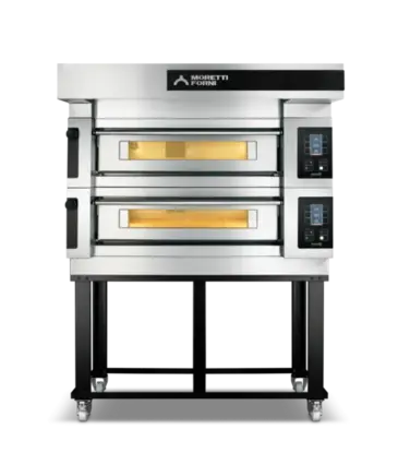 AMPTO S100E2 Pizza Bake Oven, Deck-Type, Electric