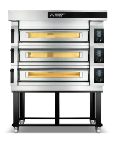 AMPTO S125E3 Pizza Bake Oven, Deck-Type, Electric