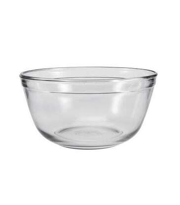 Anchor Hocking Mixing Bowl, 1.5 Qt, Glass, Anchor Hocking 81572AHG17