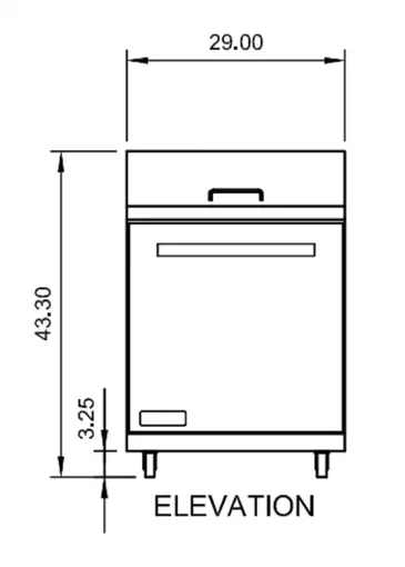 Arctic Air AST28R Refrigerated Counter, Sandwich / Salad Unit