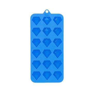 WILTON ENTERPRISES INC Candy Mold, 16 Cavity, Blue, Silicone, Diamond, (Sold Per Case 12/Case), Wilton BAKE-012878