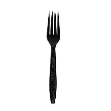 ARVESTA Fork, Heavyweight, Black, Plastic, (1000/Case), Arvesta 2030BK