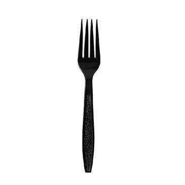 ARVESTA Fork, Heavyweight, Black, Plastic, (1000/Case), Arvesta 2030BK