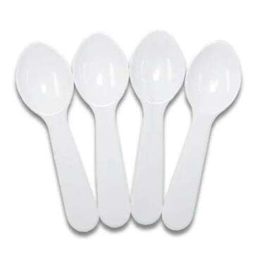 ARVESTA Taster Spoon, White, Plastic, (3000/Case), Arvesta TASTER