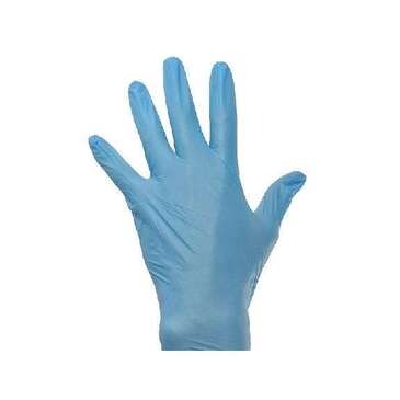 ARVESTA Gloves, Medium, Blue, Nitrile, Powder Free, Arvesta 232-M