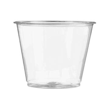 ARVESTA Squat Cup, 7 oz, Clear, Plastic, (1,000/Case), Arvesta PCDPET-07