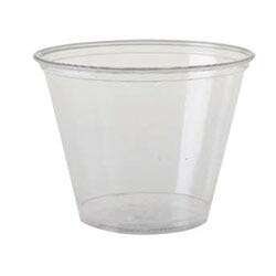 ARVESTA Cup, 9 Oz, Clear, Plastic, Solo TP9