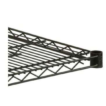 ARVESTA Wire Shelf, 24" x 72", Black, Epoxy, (2/Case), FALCON EQUIPMENT MA2472B