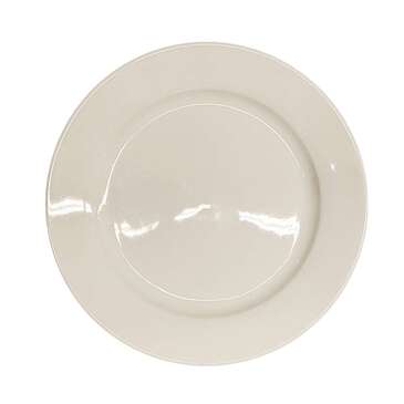 Ardous Trading Plate, 10-1/2", Bright White, 1-3/4" Rim, (24/Case) Arvesta SG170870
