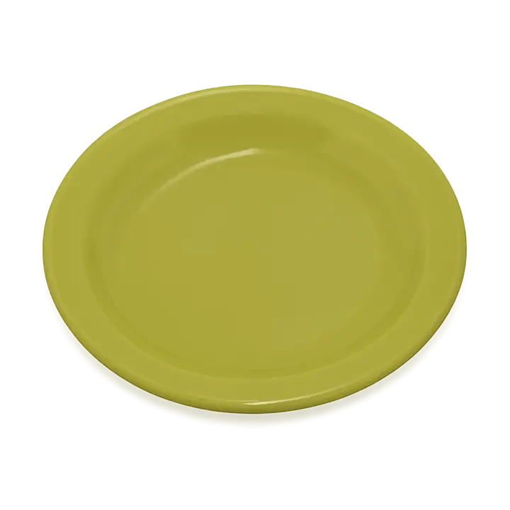 Ardous Trading Plate, 5 1/2", Circle, Marg Green, World Tableware, (each), ARVESTA VCG-5