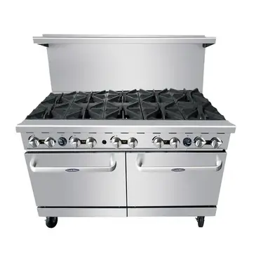 Atosa AGR-10B-LP Range, 60" Restaurant, Gas