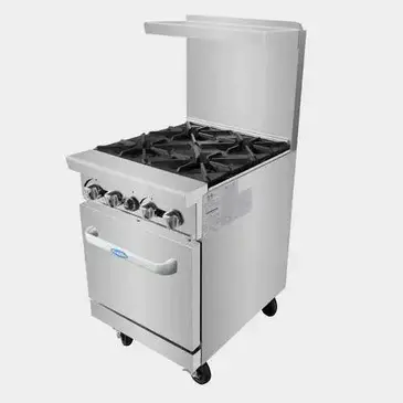 Atosa AGR-4B-LP Range, 24" Restaurant, Gas