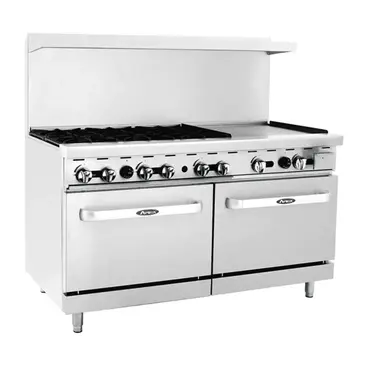 Atosa AGR-6B24GR-NG Range, 60" Restaurant, Gas