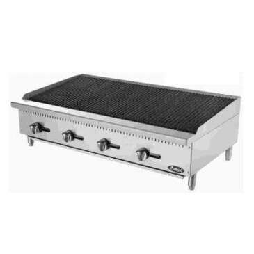 ATOSA CATERING SUP WARRANTY* Countertop Radiant Broiler, 48" Stainless Steel, Heavy Duty, Atosa Catering ATRC-48