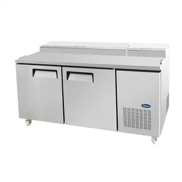 Atosa MPF8202GR Refrigerated Counter, Pizza Prep Table