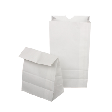 LOLLICUP Bag, 4LB, White, Paper, (2000/case), Karat FP-SOS04W