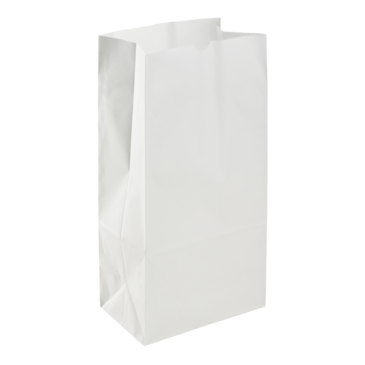 Karat Bag, 8LB. White, Paper, (1000/case),  FP-SOS08W