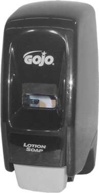 GO-JO INDUSTRIES, INC. GO-JO INDUSTRIES, INC. Bag-in-Box Soap Dispenser, 800 mL, Black, Plastic, Gojo 9033-12