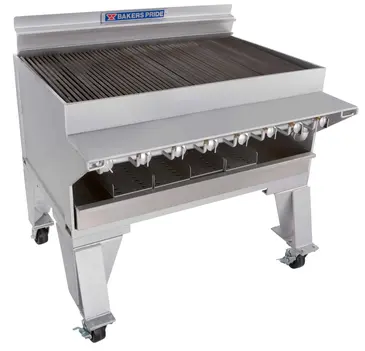 Bakers Pride CH-8 Charbroiler, Gas, Floor Model