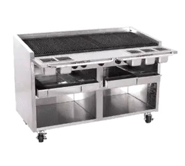 Bakers Pride F-60RS Charbroiler, Gas, Floor Model