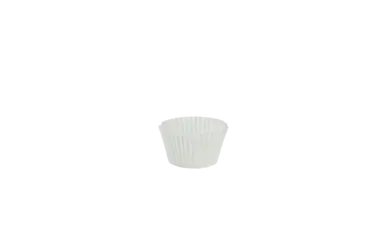 Baking Cup, 1-1/4" x 3/4", White, Paper, Paterson Pacific CG01022